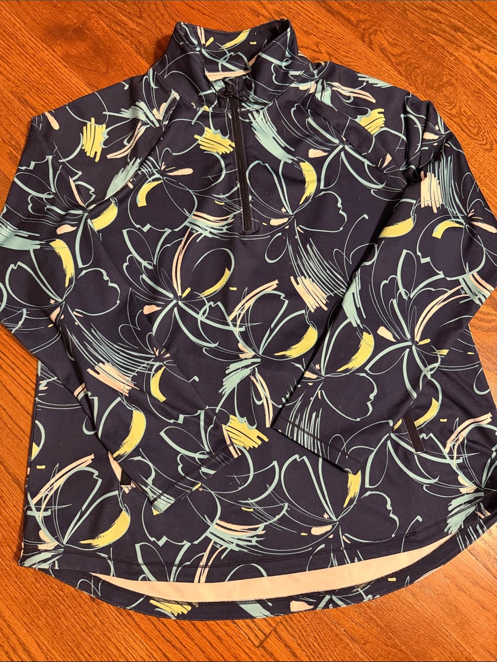 T by Talbots UPF 50+  1/4 zip pullover size  XLP